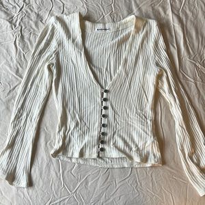 Reformation Gellar Knit Top